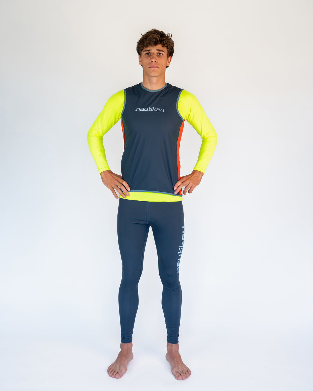 Corta-Vento  Azul /Laranja Protection Paddler