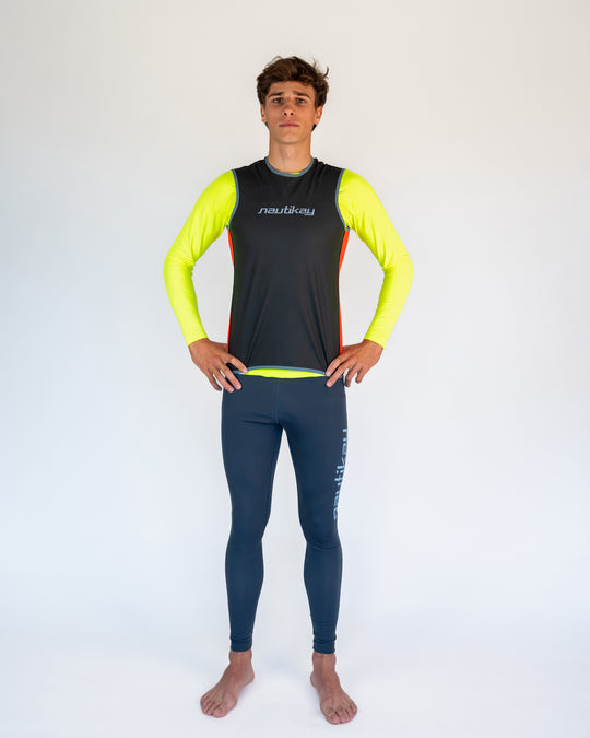 Corta-Vento Preto/Laranja  Protection Paddler