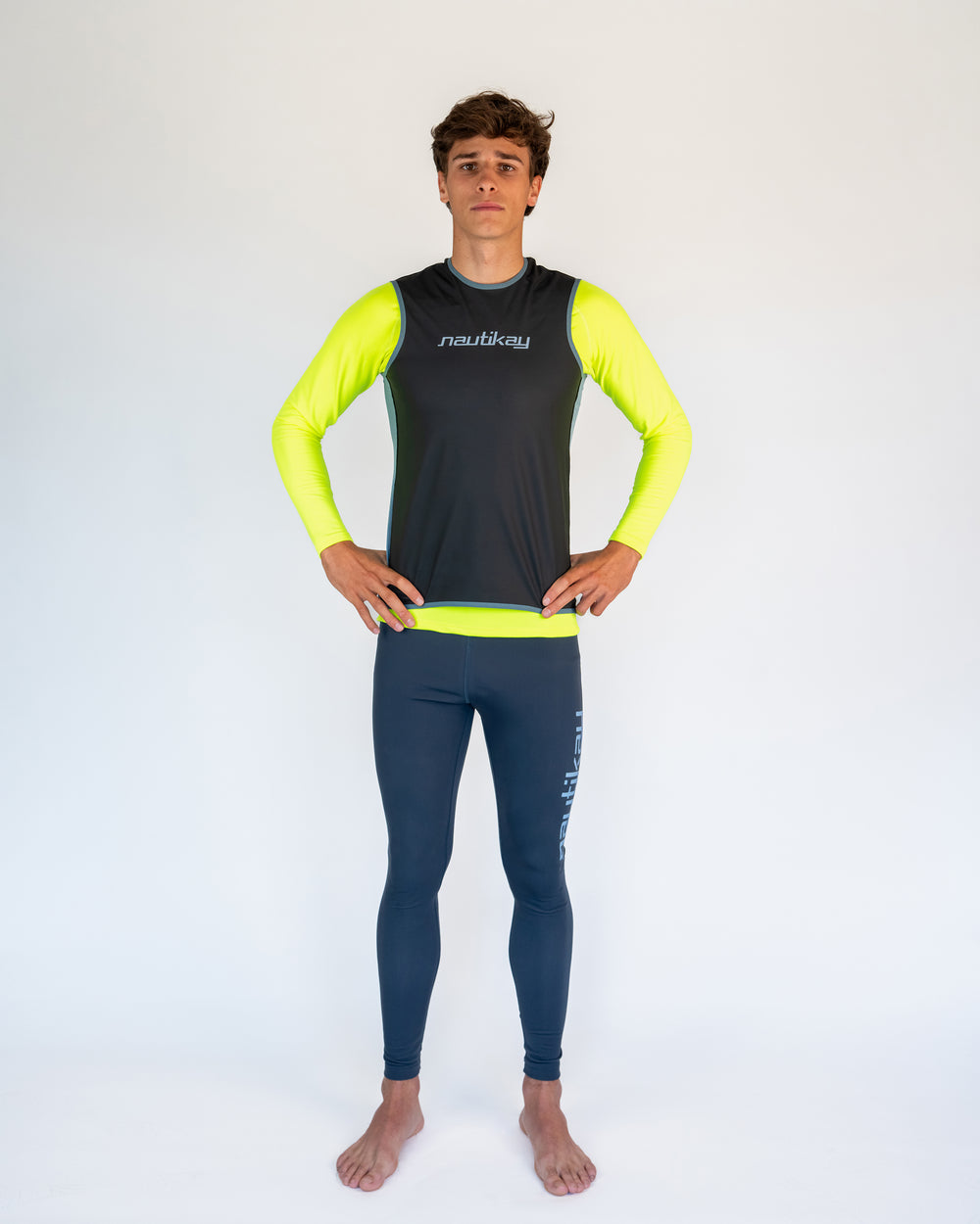 Corta-Vento Preto/Cinza  Protection Paddler