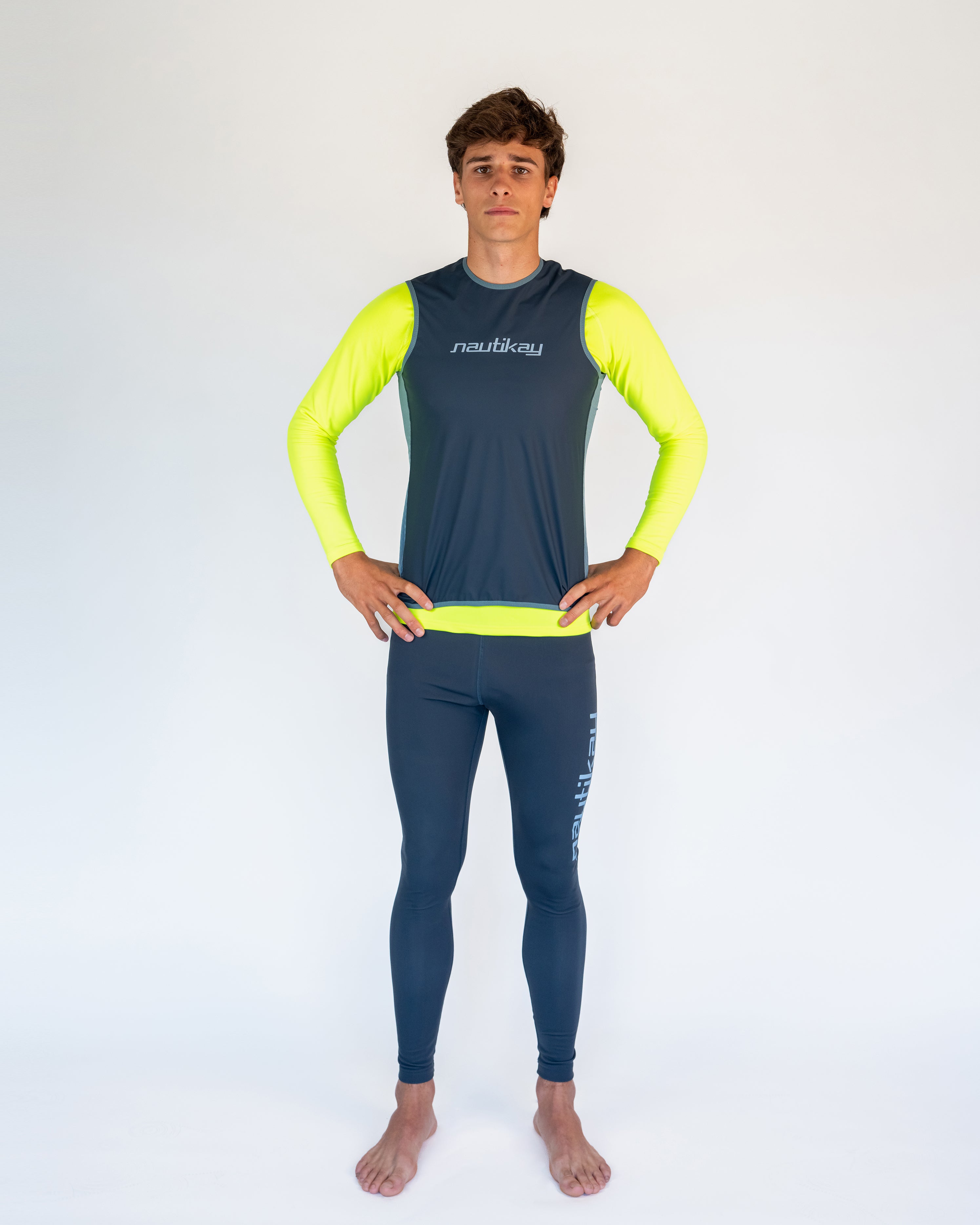 Corta-Vento Azul/ Cinza Protection Paddler