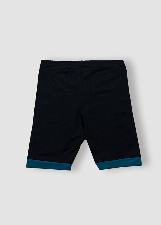 Turquoise Bar Double Shorts